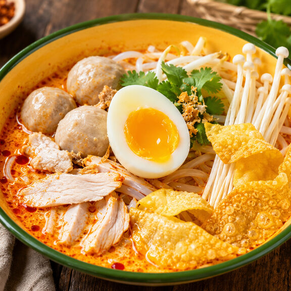 Creamy Tom Yum Noodles
