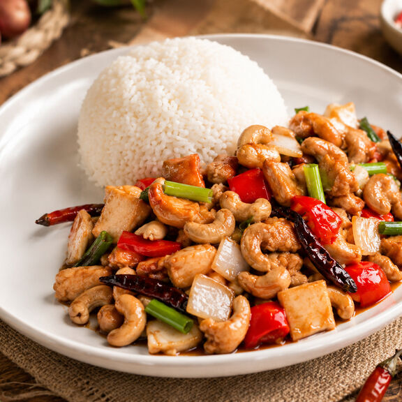Chili Jam Stir Fried (Vegan)