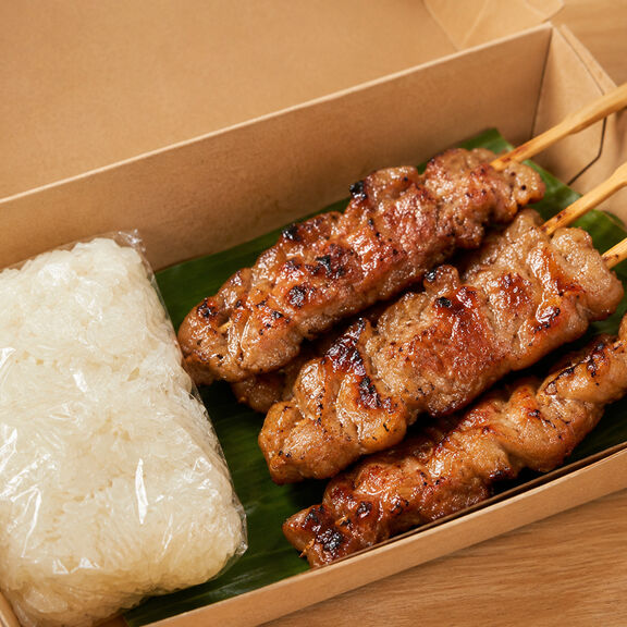 Set Moo Ping (Pork Skewers)