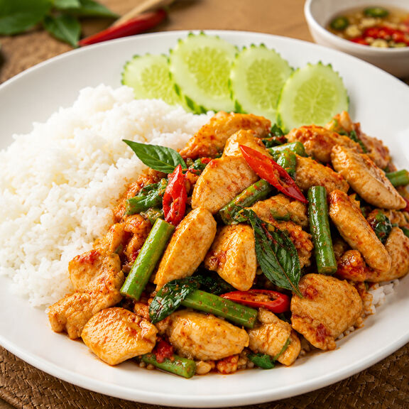Red Curry Paste Stir Fried (GF)